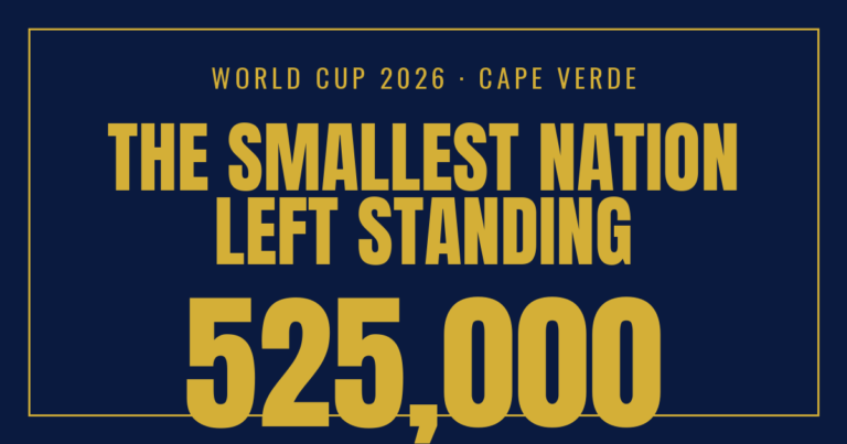The Smallest Nation Ever to Get This Far — Cape Verde’s World Cup Fairy Tale Meets Messi