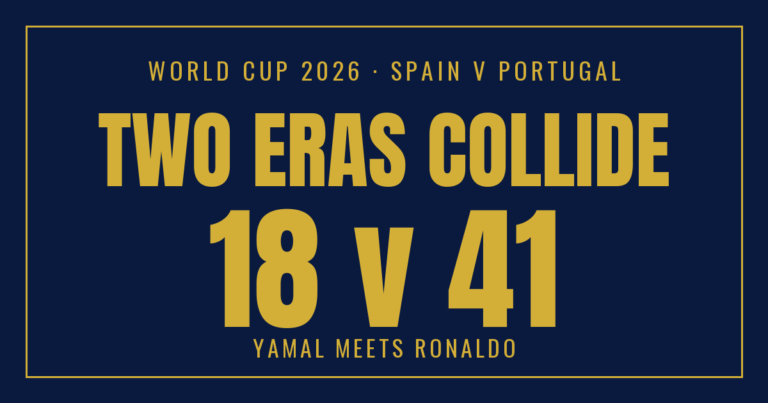 Two Eras, One Tie — Spain vs Portugal, and the 23 Years Between Yamal and Ronaldo
